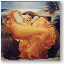Frederick Lord leighton, Flaming June